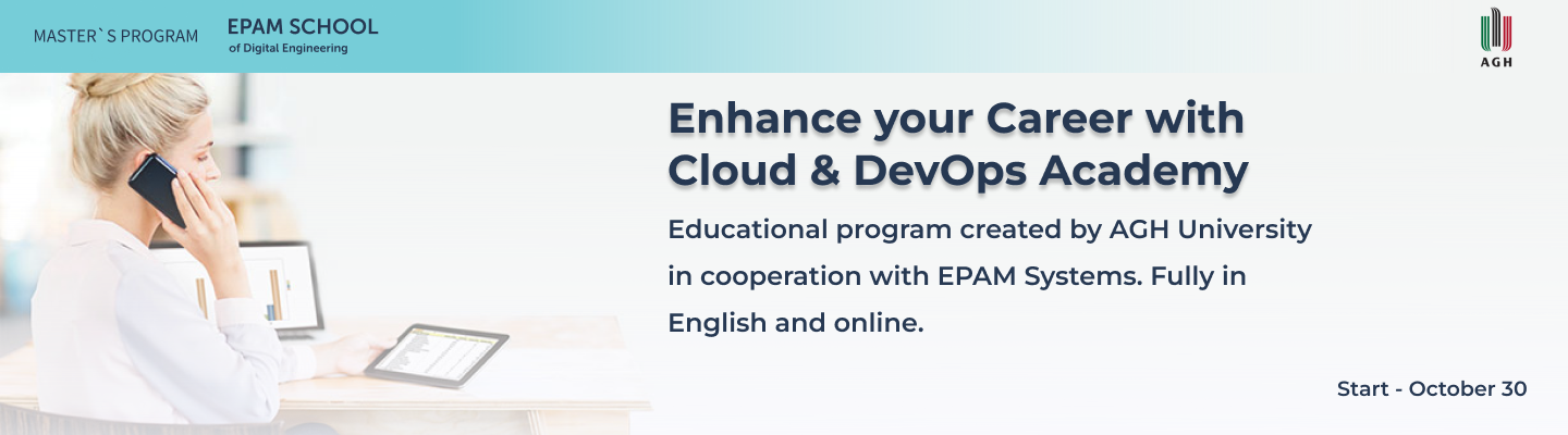 Banner Cloud and DevOps Academy 2022/2023 image