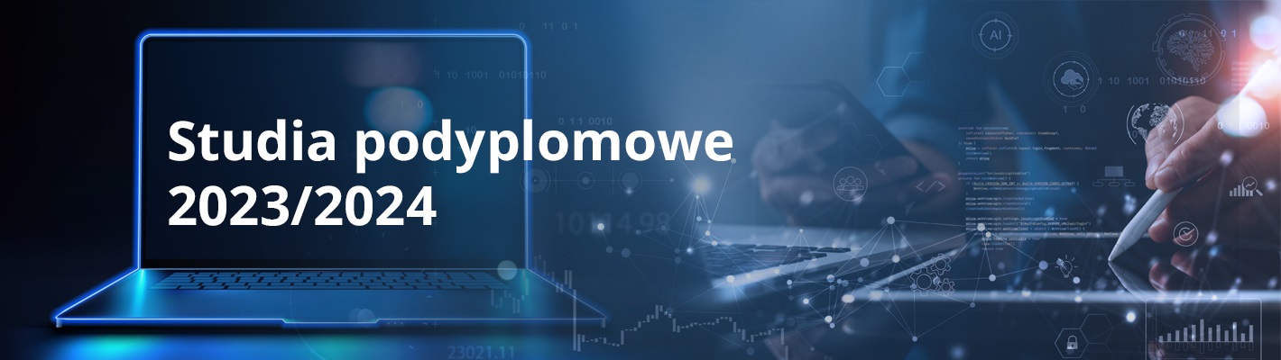 Banner Studia Podyplomowe na Wydziale Informatyki image