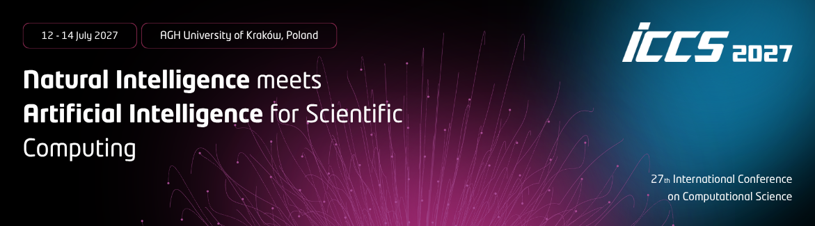 Banner 27th International Conference on Computational Science (ICCS 2027) image
