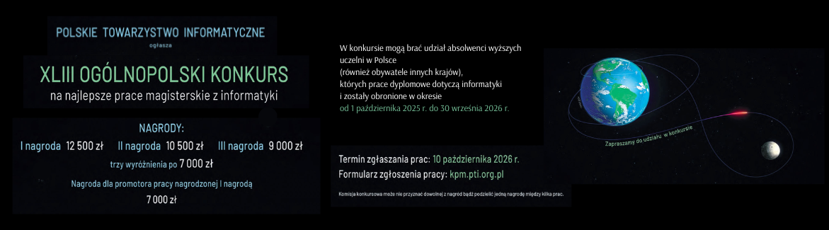 Banner Konkurs PTI na najlepsze prace magisterskie image